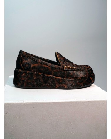 Mocassins plateforme BIBI LOU Léopard BIBI LOU - 2