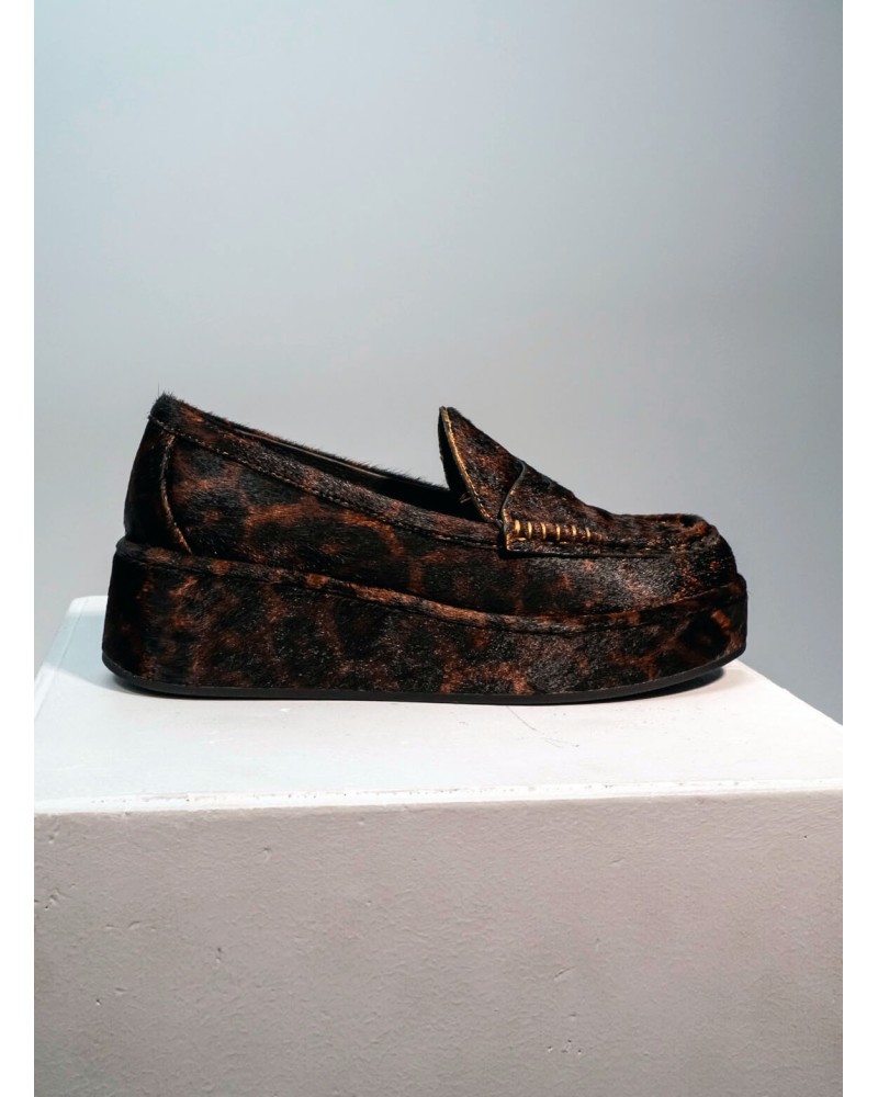 Mocassins plateforme BIBI LOU Léopard BIBI LOU - 2