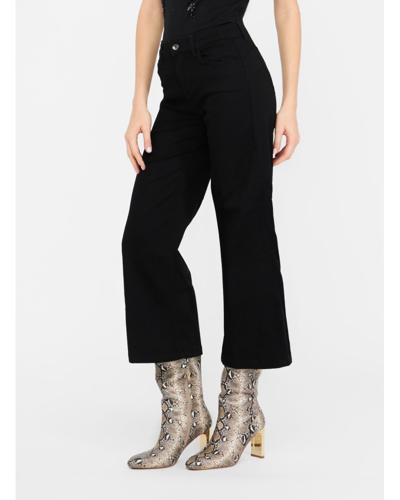 Jean flare cropped LIU JO Better Bottom Up LIU JO - 5