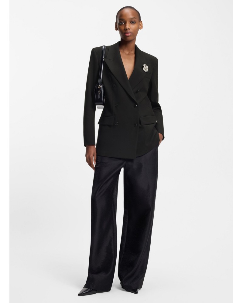 Veste oversize HUGO Amelora avec broche strass au revers HUGO - 2