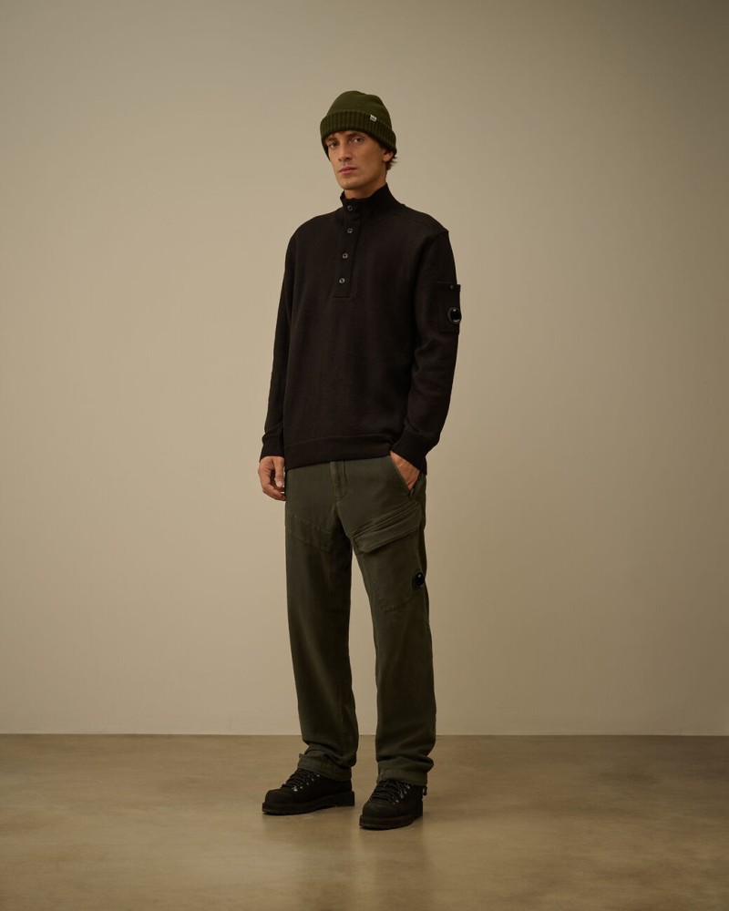 Pull Cp company Merino Wool Felted Half Button Cp company - 6