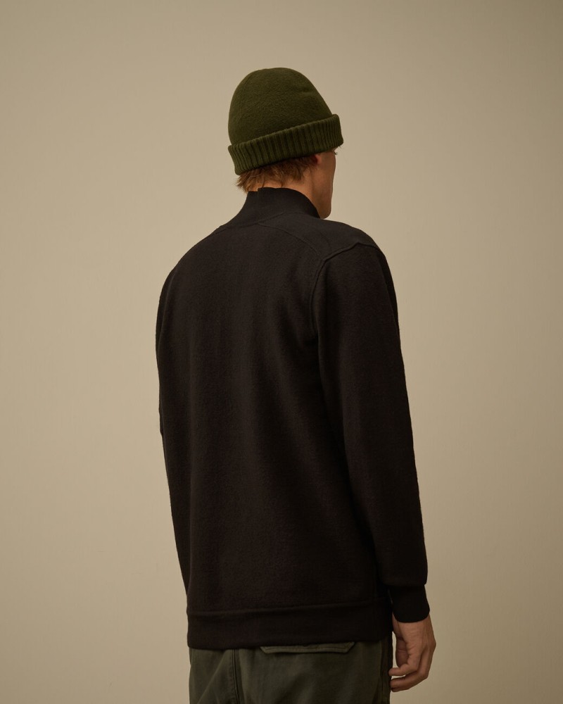 Pull Cp company Merino Wool Felted Half Button Cp company - 4