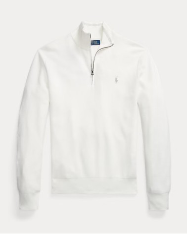 Pull demi-zippé en coton piqué Ralph Lauren Ralph Lauren - 1