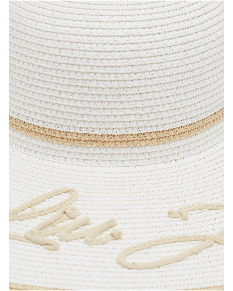 Chapeau en paille à logo brodé LIU JO LIU JO - 2