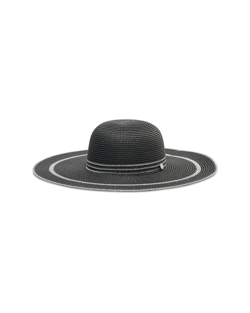 Chapeau de paille à larges bords, lurex et strass LIU JO LIU JO - 1