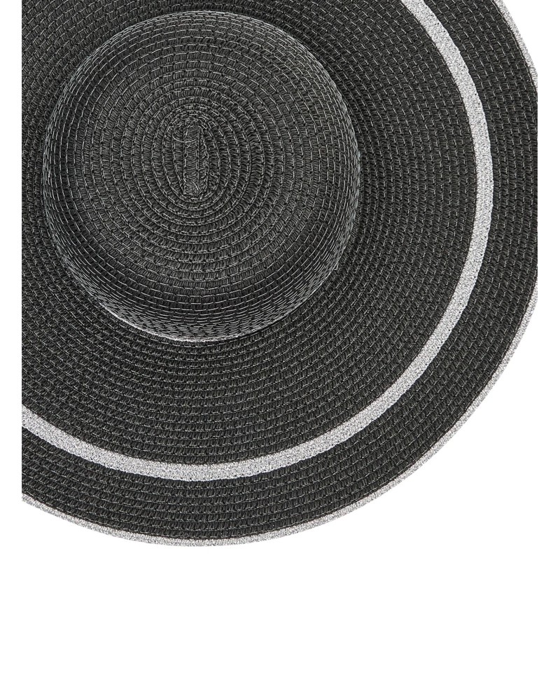 Chapeau de paille à larges bords, lurex et strass LIU JO LIU JO - 2