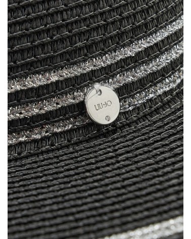 Chapeau de paille à larges bords, lurex et strass LIU JO LIU JO - 3