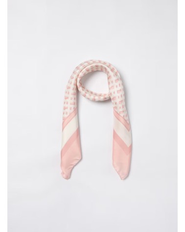 Foulard carré BOSS Lainy 90×90 en twill de soie BOSS - 3