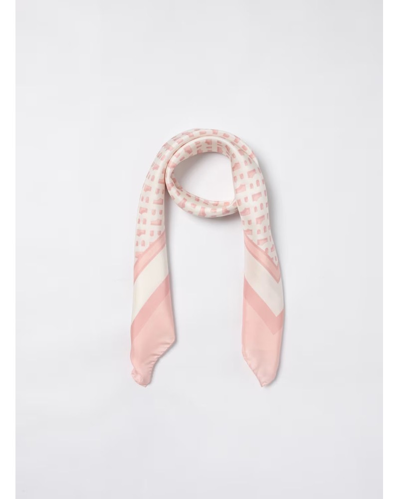 Foulard carré BOSS Lainy 90×90 en twill de soie BOSS - 3