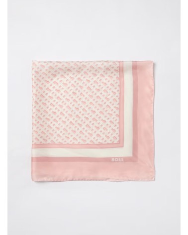 Foulard carré BOSS Lainy 90×90 en twill de soie BOSS - 4