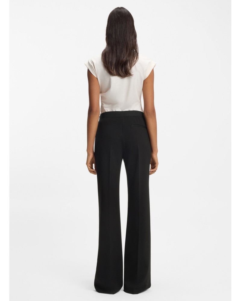 Pantalon relaxed BOSS Talia4 bootcut en jersey stretch BOSS - 3