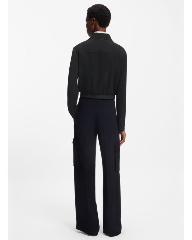 Veste crêpe BOSS Jocalena regular fit zippée BOSS - 3