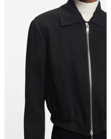 Veste crêpe BOSS Jocalena regular fit zippée BOSS - 5