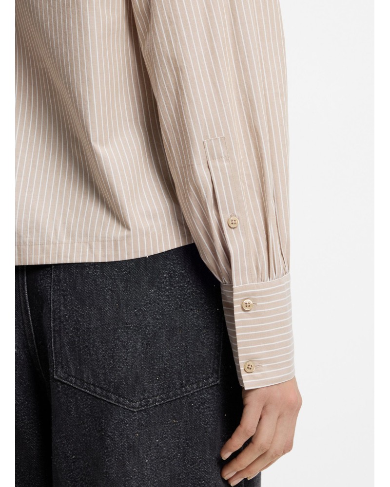 Chemisier BOSS C_Brapen regular à rayures, cache-cœur BOSS - 5