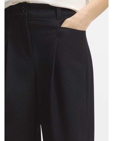 Bermuda BOSS C_Talarina regular évasé en twill stretch BOSS - 4