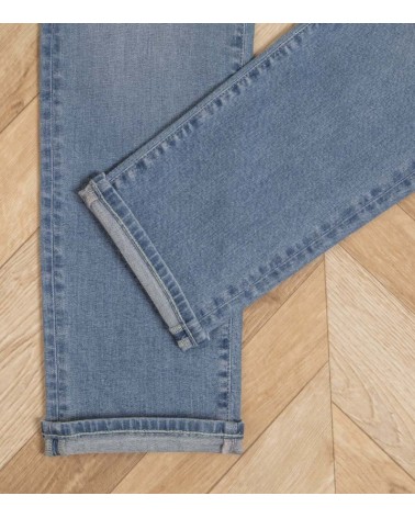 Jean Toucher Doux Ecoresponsable - Bleu Ciel Blue cult - 7