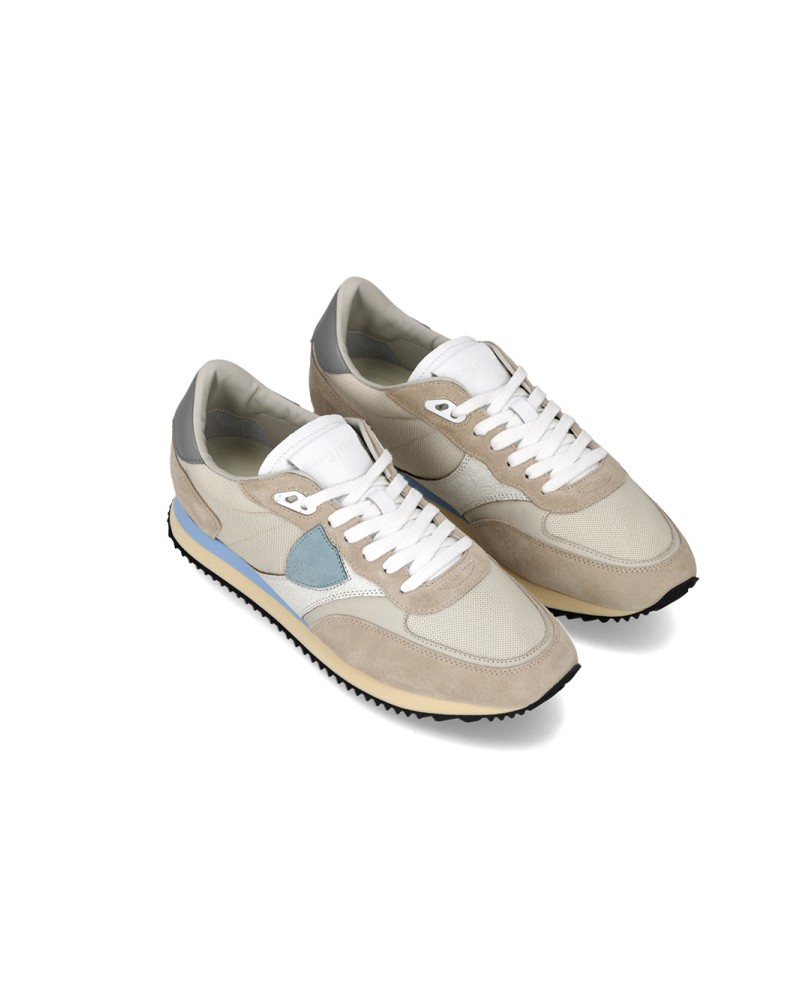 Basket Philippe Model BLVILLE LOW MAN MONDIAL_SABLE' CIEL Philippe Model - 2