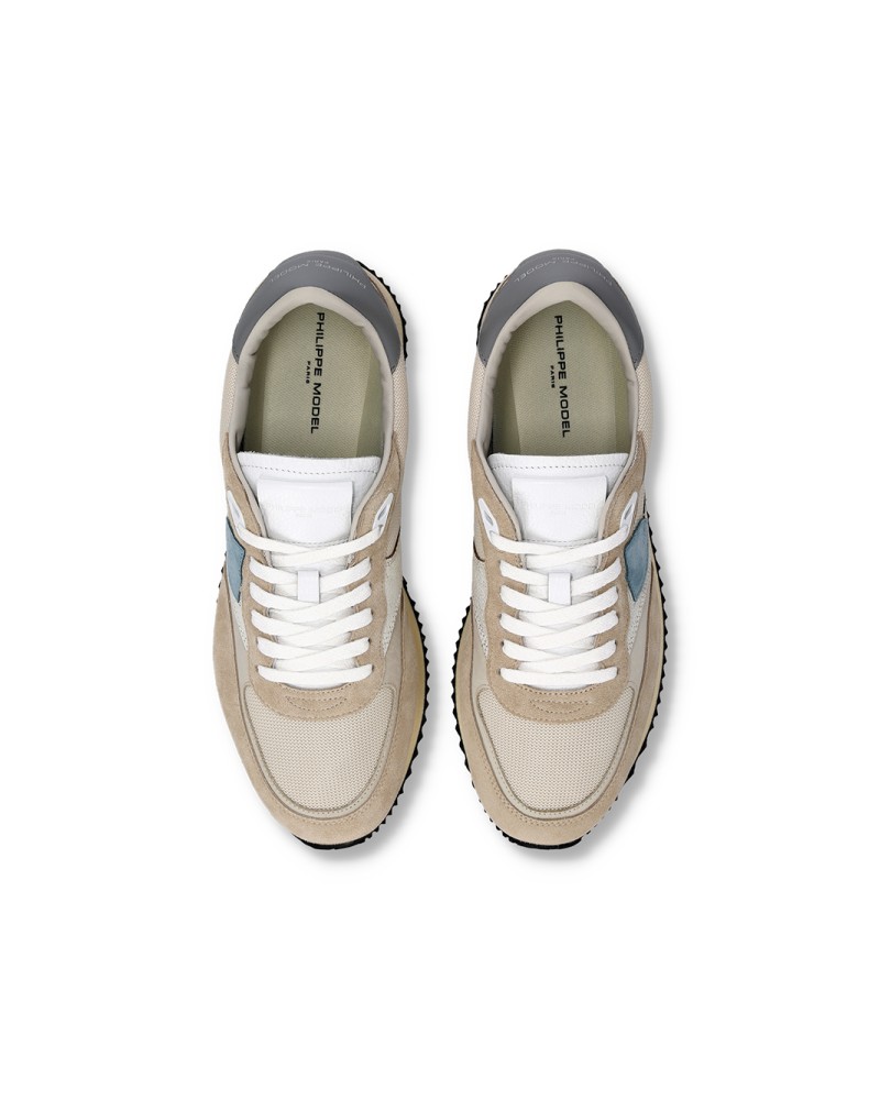 Basket Philippe Model BLVILLE LOW MAN MONDIAL_SABLE' CIEL Philippe Model - 4