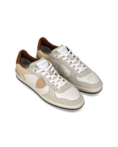 Basket Philippe Model PGAL LOW MAN VEAU DAIM_LAIT BRUN Philippe Model - 2