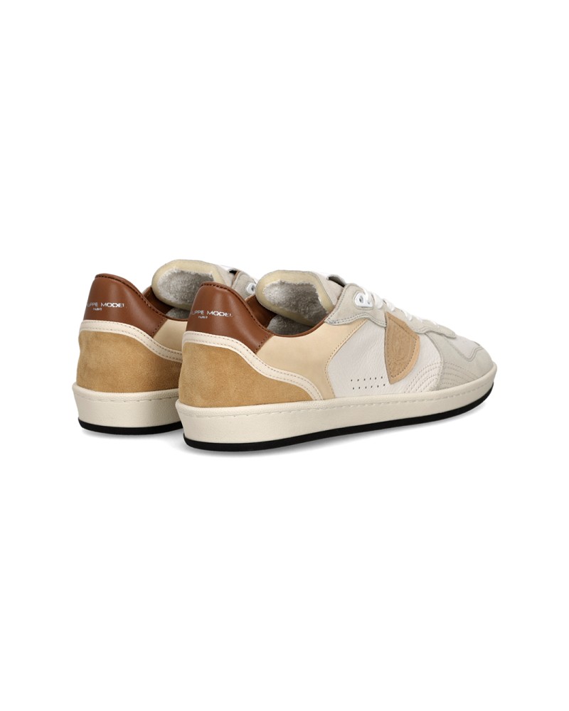 Basket Philippe Model PGAL LOW MAN VEAU DAIM_LAIT BRUN Philippe Model - 3