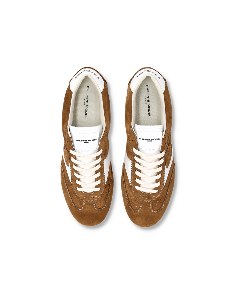 Basket Philippe Model PLANCHE LOW MAN DAIM_TABAC Philippe Model - 4
