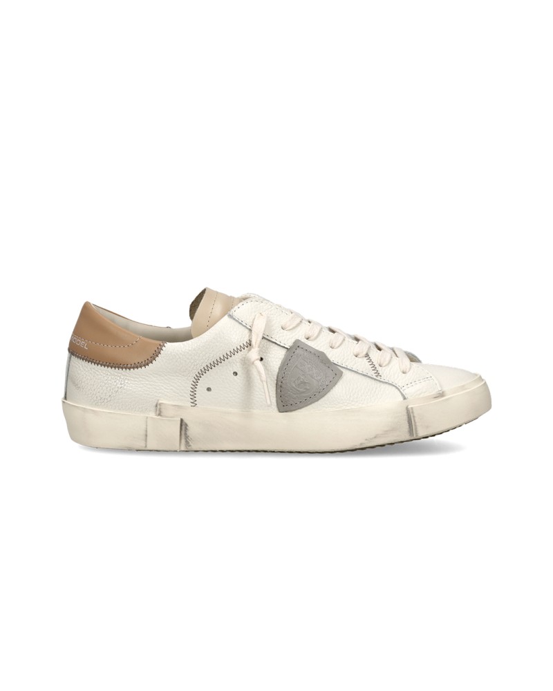 Basket Philippe Model PRSX LOW MAN VEAU CERF_LAIT MUD Philippe Model - 2