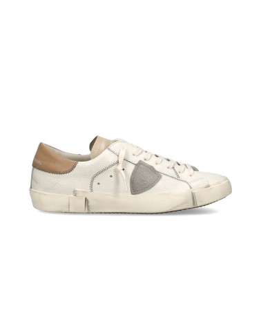 Basket Philippe Model PRSX LOW MAN VEAU CERF_LAIT MUD Philippe Model - 2