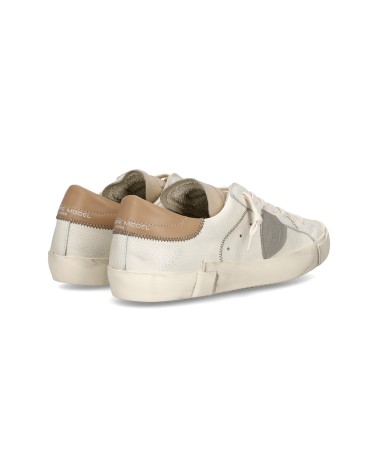 Basket Philippe Model PRSX LOW MAN VEAU CERF_LAIT MUD Philippe Model - 3