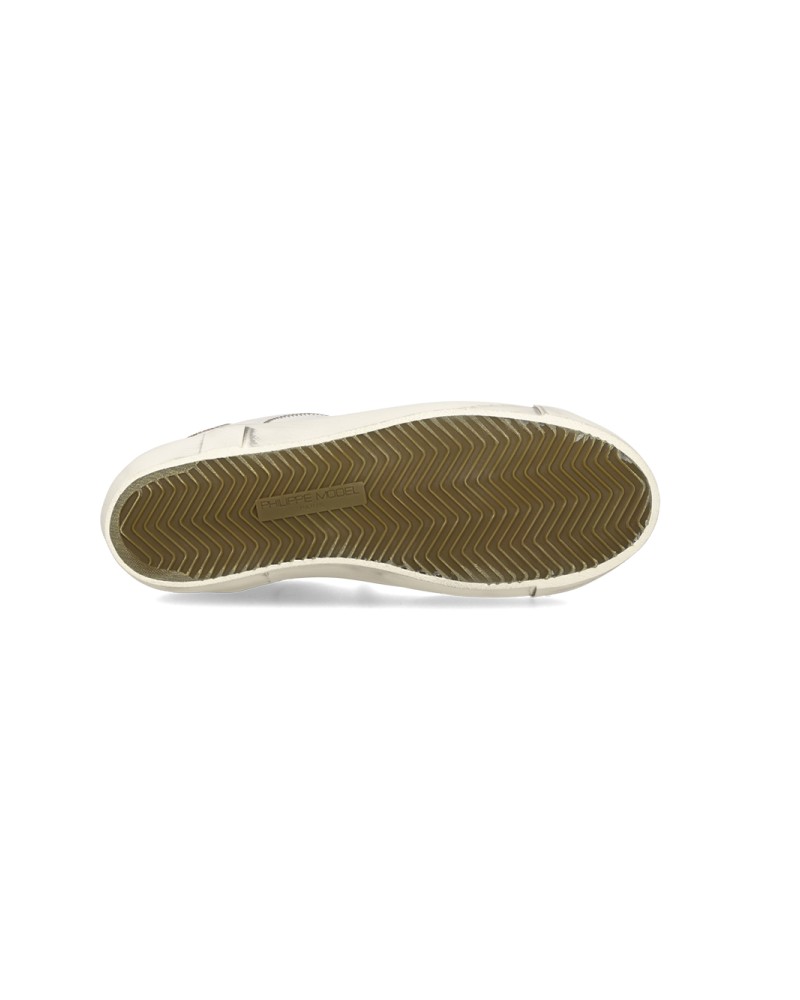Basket Philippe Model PRSX LOW MAN VEAU CERF_LAIT MUD Philippe Model - 5