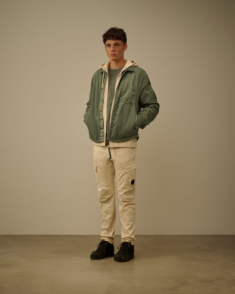 Cargo Stretch Sateen Ergonomic Lens Cp company Cp company - 6