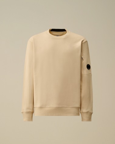 Sweat Diagonal Raised Fleece Crewneck Lens Cp company Cp company - 2
