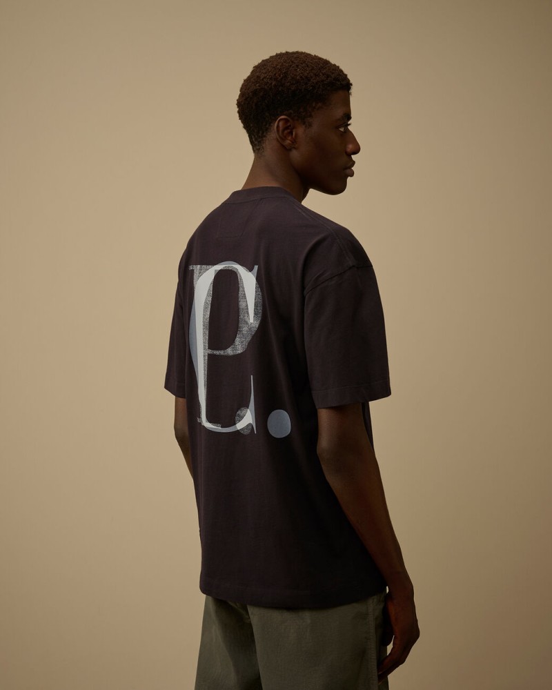 T-shirt Jersey Short Sleeve Logo Cp company Cp company - 3