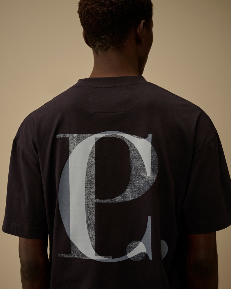 T-shirt Jersey Short Sleeve Logo Cp company Cp company - 4