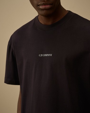 T-shirt Jersey Short Sleeve Logo Cp company Cp company - 5