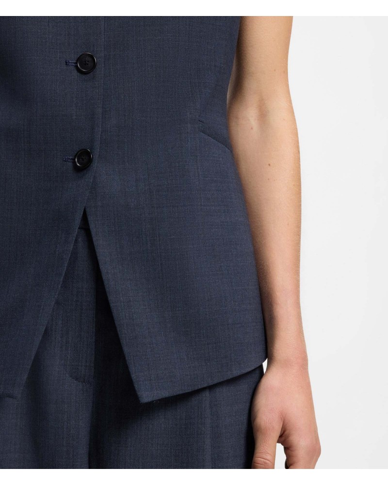 Gilet slim BOSS Juleran en laine vierge BOSS - 5