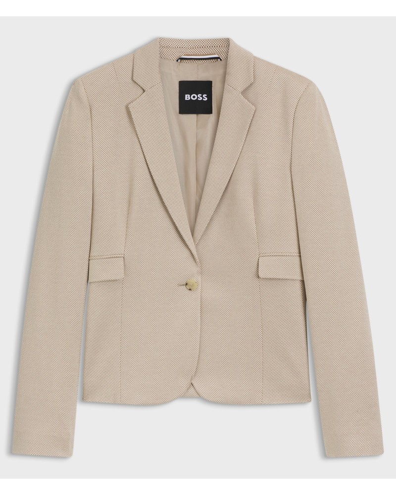 Veste slim BOSS Jia13 lavable infroissable en jersey stretch BOSS - 6