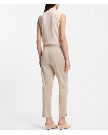 Pantalon slim BOSS Tapria-Crop4 en jersey stretch infroissable BOSS - 3