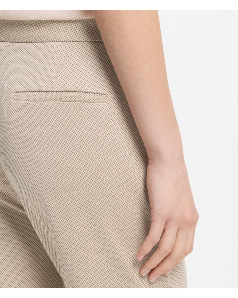 Pantalon slim BOSS Tapria-Crop4 en jersey stretch infroissable BOSS - 4