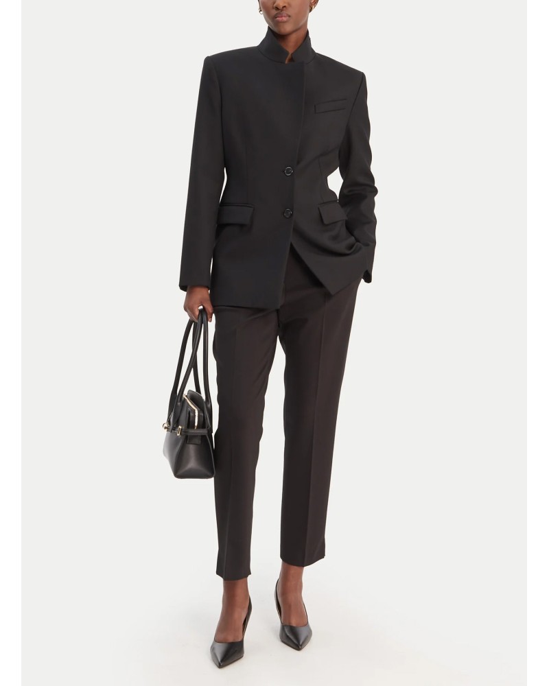 Pantalon slim BOSS Tapria-Crop 7/8 en jersey stretch BOSS - 1