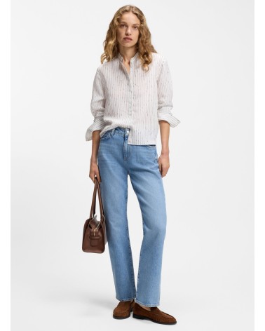 Chemisier BOSS Bertyna_Monday regular rayé BOSS - 3