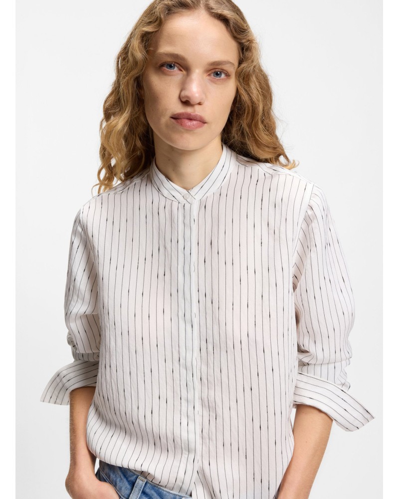 Chemisier BOSS Bertyna_Monday regular rayé BOSS - 4