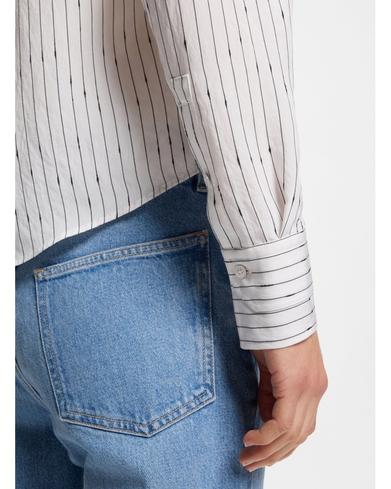 Chemisier BOSS Bertyna_Monday regular rayé BOSS - 6