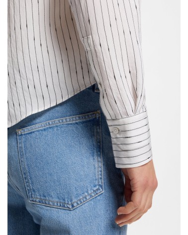 Chemisier BOSS Bertyna_Monday regular rayé BOSS - 6