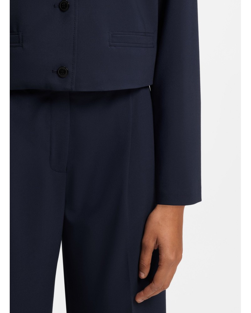 Blazer cropped HUGO Ambrasa relaxed en tissu stretch HUGO - 5