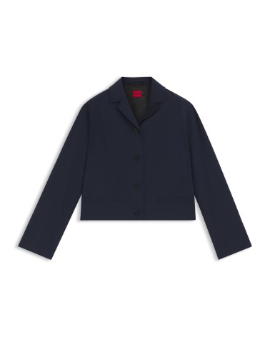 Blazer cropped HUGO Ambrasa relaxed en tissu stretch HUGO - 6