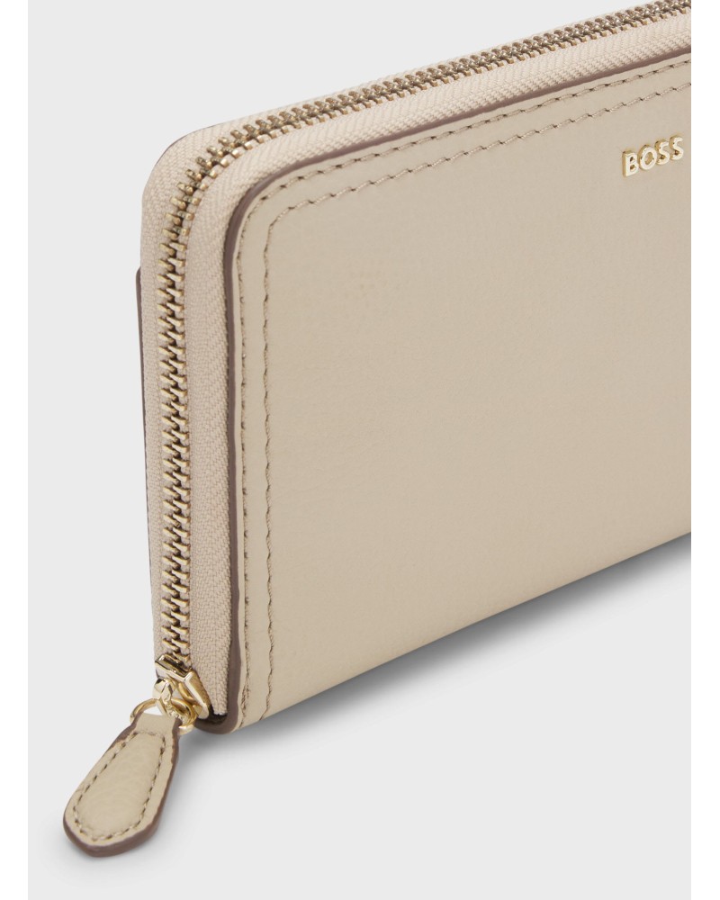 Portefeuille BOSS Lenah Ziparound cuir grainé BOSS - 3