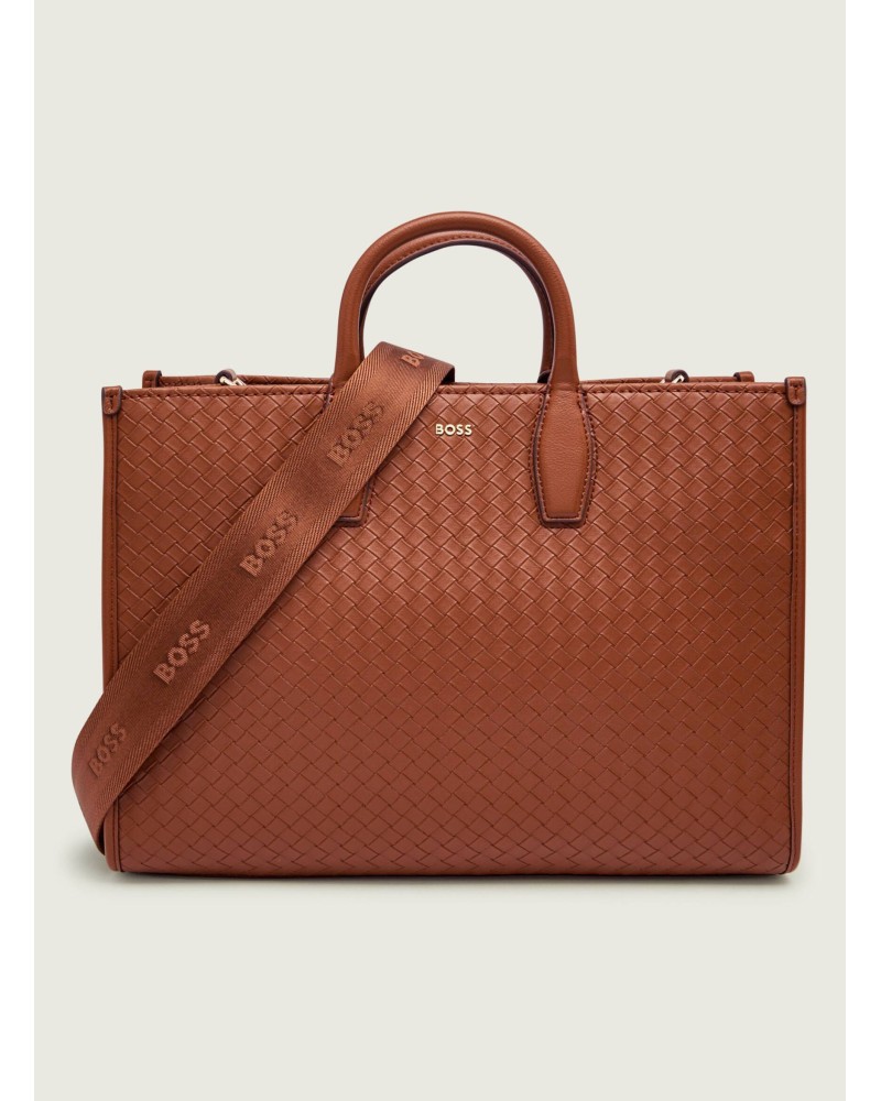 Cabas BOSS Sandy Tote SQ structuré, bandoulière amovible BOSS - 1