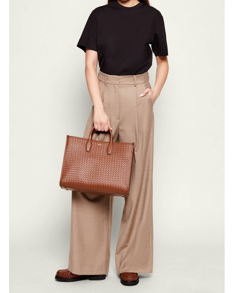 Cabas BOSS Sandy Tote SQ structuré, bandoulière amovible BOSS - 4