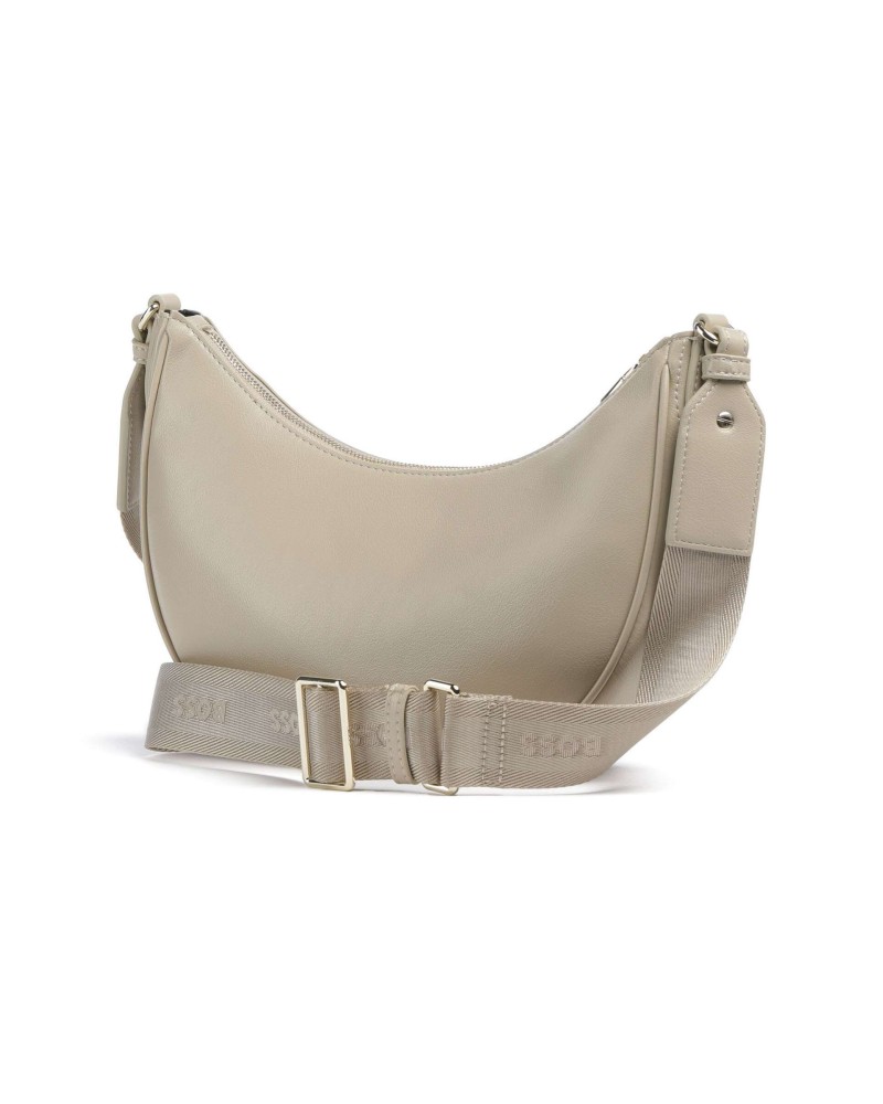 Sac bandoulière BOSS Sandy Halfmoon zippé en simili cuir BOSS - 2
