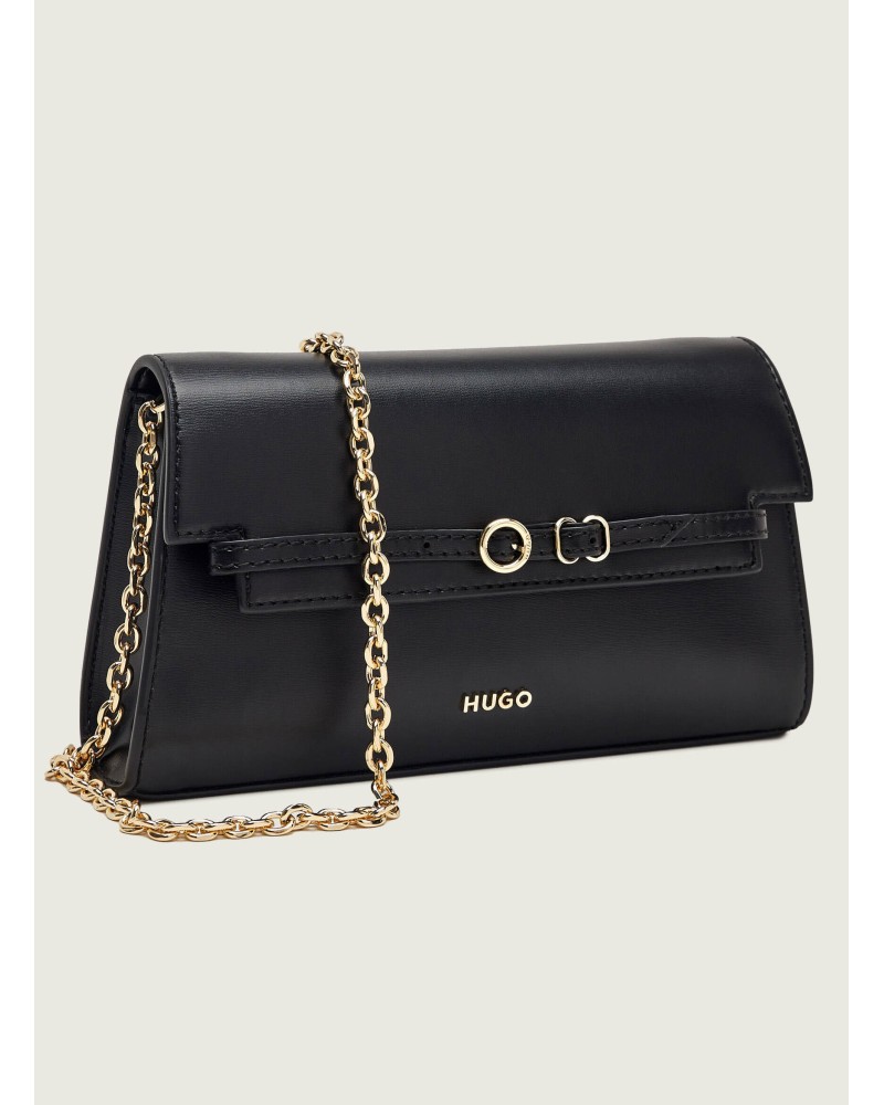 Pochette HUGO Syndra Clutch rabat aimanté chaîne HUGO - 5